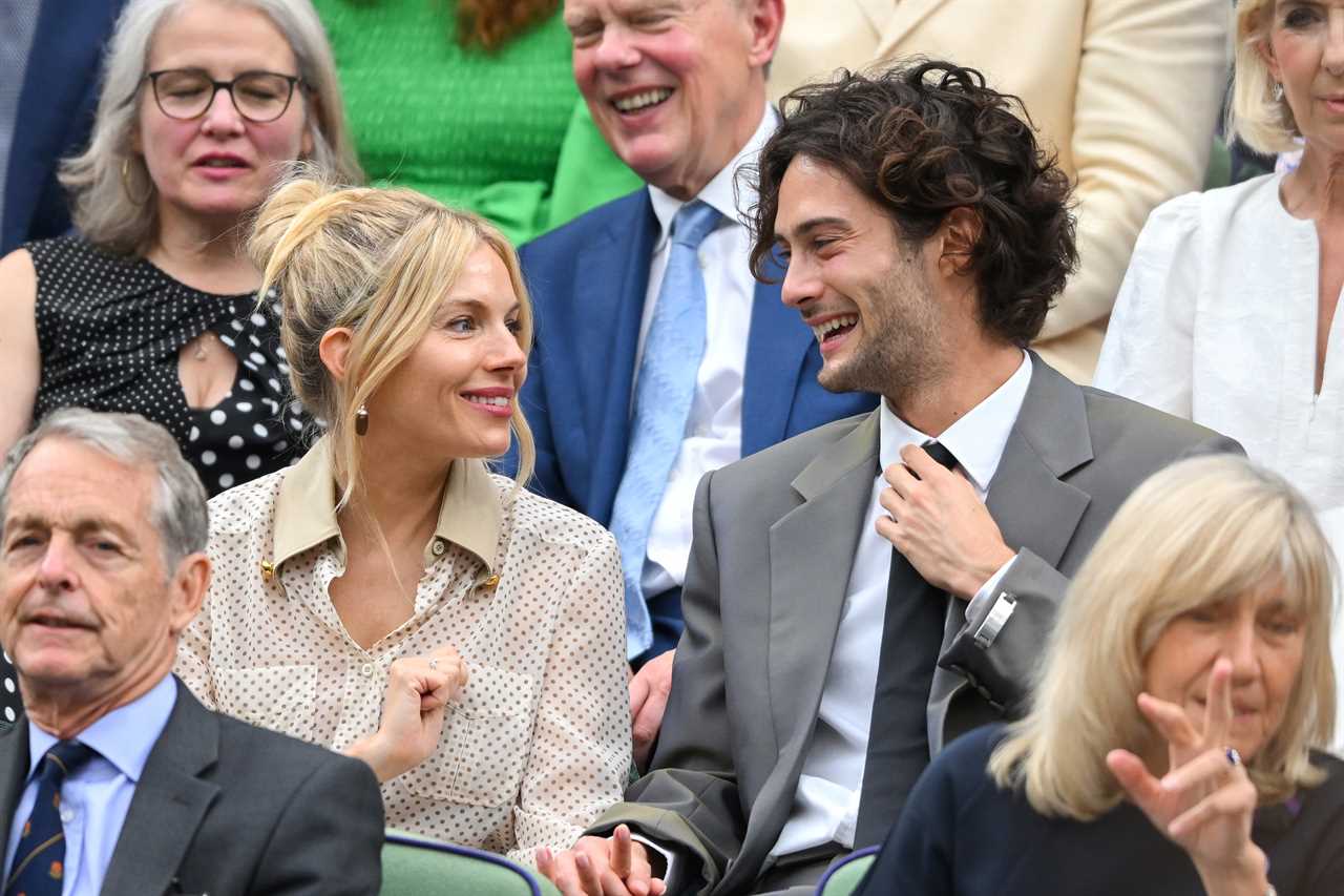 Sienna Miller and Oli Green 