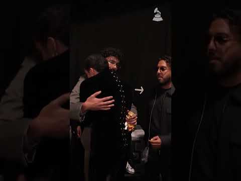 Bad Bunny Backstage After Winning Album of the Year 🏆 | GRAMMYs 2026 #grammys