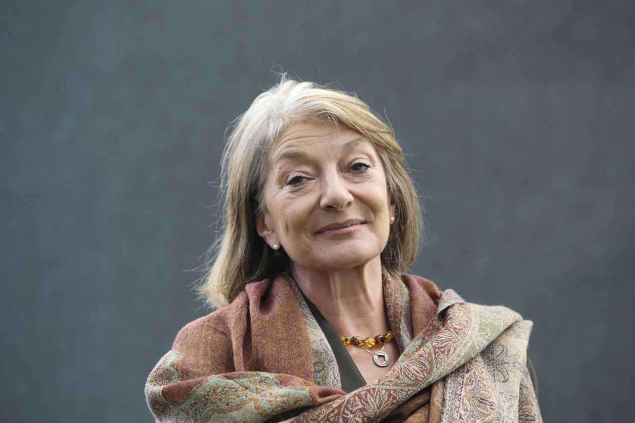 English actress Jane Lapotaire, pictured at the Edinburgh International Book Festival where she talked about her long career in acting . The Book Festival was the World's largest literary event and featured writers from around the world. The 2007 event featured around 550 writers and ran from 11-27 August.