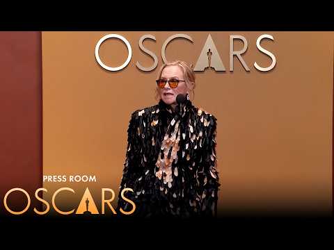 Amy Madigan Best Supporting Actress Press Room Speech | 98th Oscars (2026)