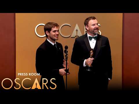The Singers Best Live Action Short Film Press Room Speech | 98th Oscars (2026)