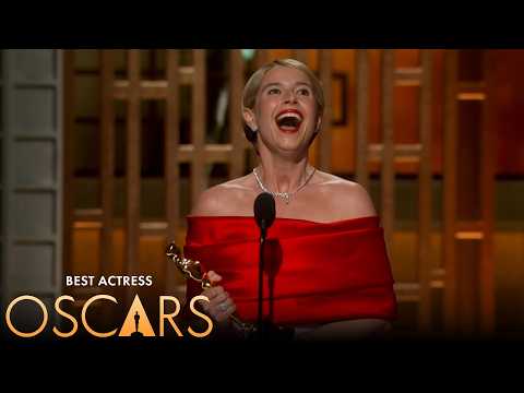 Jessie Buckley Wins Best Actress | 98th Oscars Speech (2026)