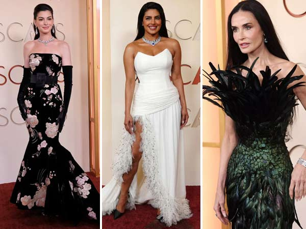 Oscars 2026: Priyanka Chopra Jonas Anne Hathaway Nicole Kidman and More Turn Heads on The Red Carpet 