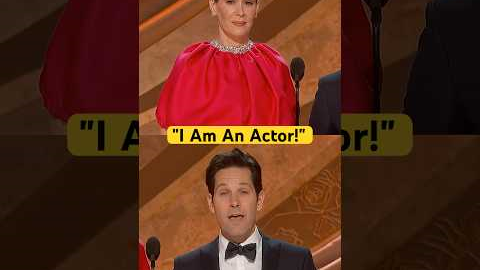 I Am an Actor!” Paul Rudd's Hilarious One-Liner at the 91st Oscars!
