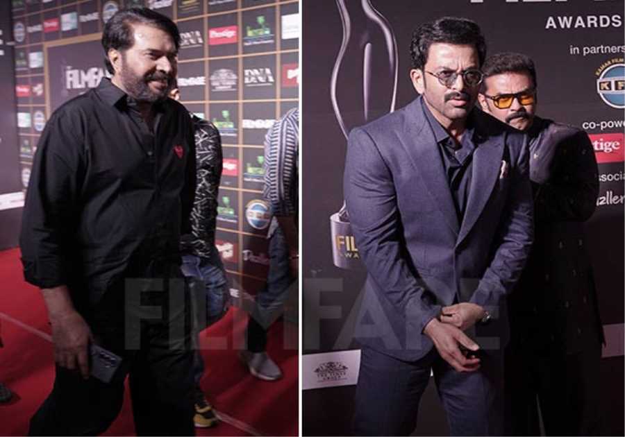 70th Filmfare Awards South With Kerala Tourism: Mammootty and More Turn Heads on The Red Carpet 