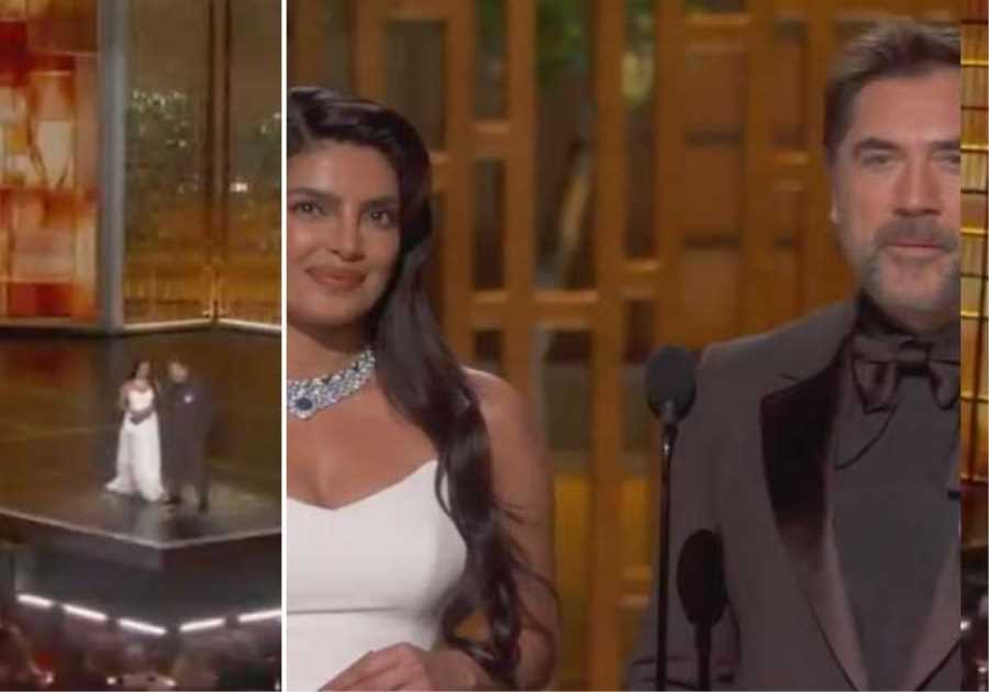 Oscars 2026: Javier Bardem Calls for ï¿½Free Palestineï¿½ While Presenting With Priyanka Chopra 
