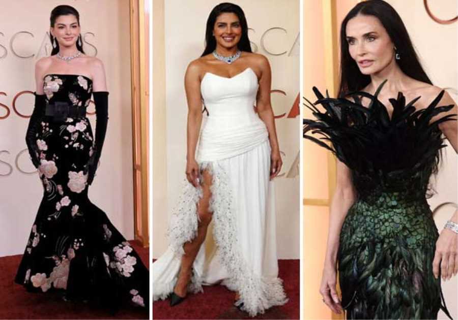 Oscars 2026: Priyanka Chopra Jonas Anne Hathaway Nicole Kidman and More Turn Heads on The Red Carpet 