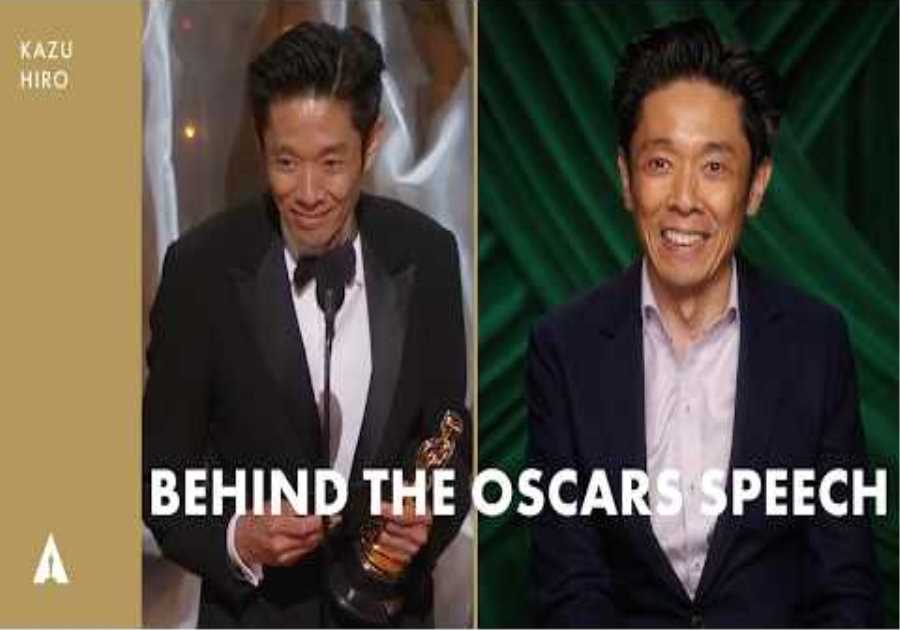 Kazu Hiro | 90th and 92nd Oscars Best Makeup and Hairstyling | Behind the Oscars Speech