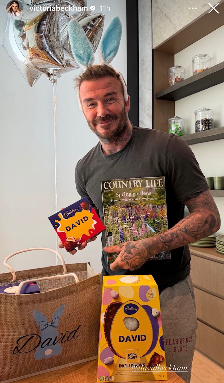 Victoria Beckham, David Beckham Easter 2026.