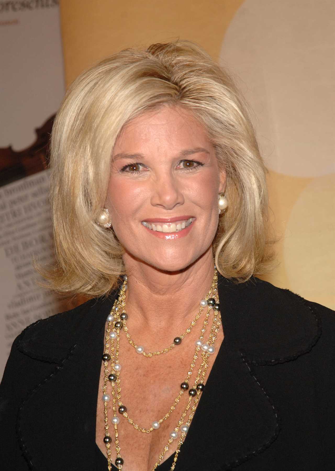Joan Lunden around the time she dated Kevin Costner in 2005.