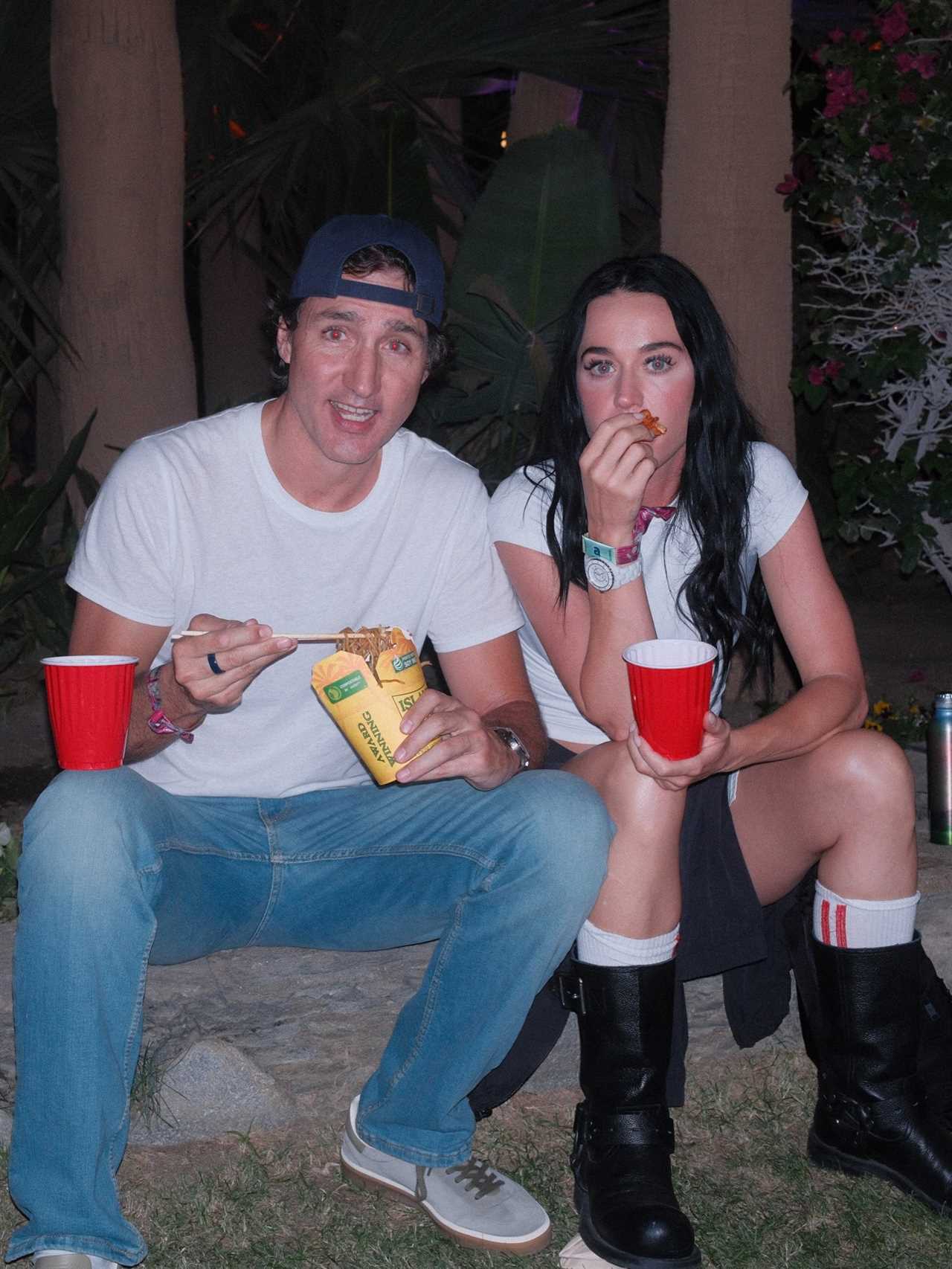 Katy Perry and Justin Trudeau Coachella 2026 day 2