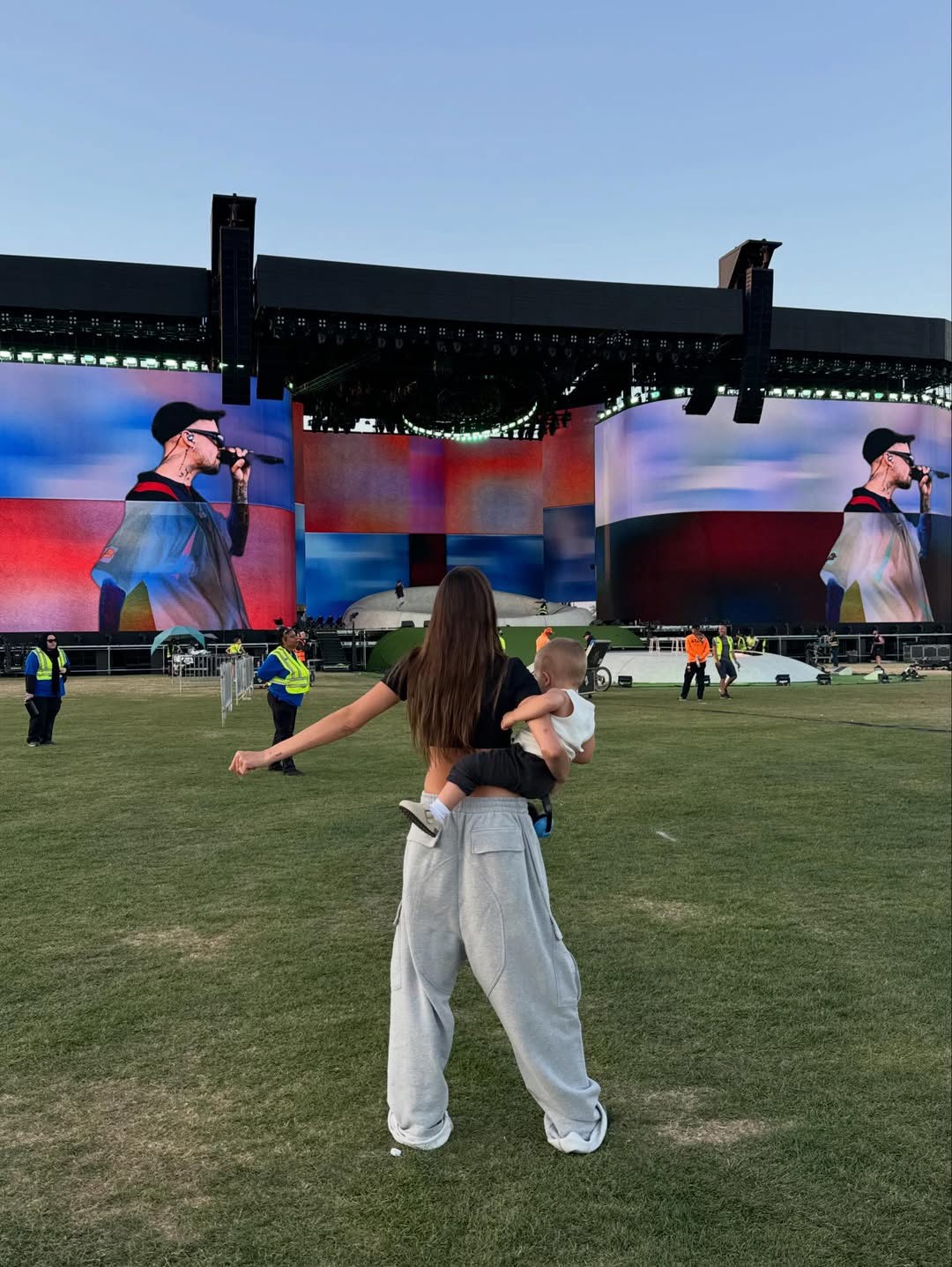 Hailey Bieber and Justin Bieber at Coachella 