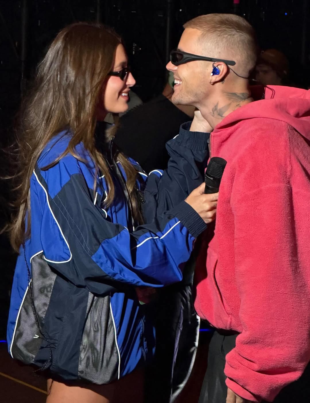 Hailey Bieber and Justin Bieber at Coachella 