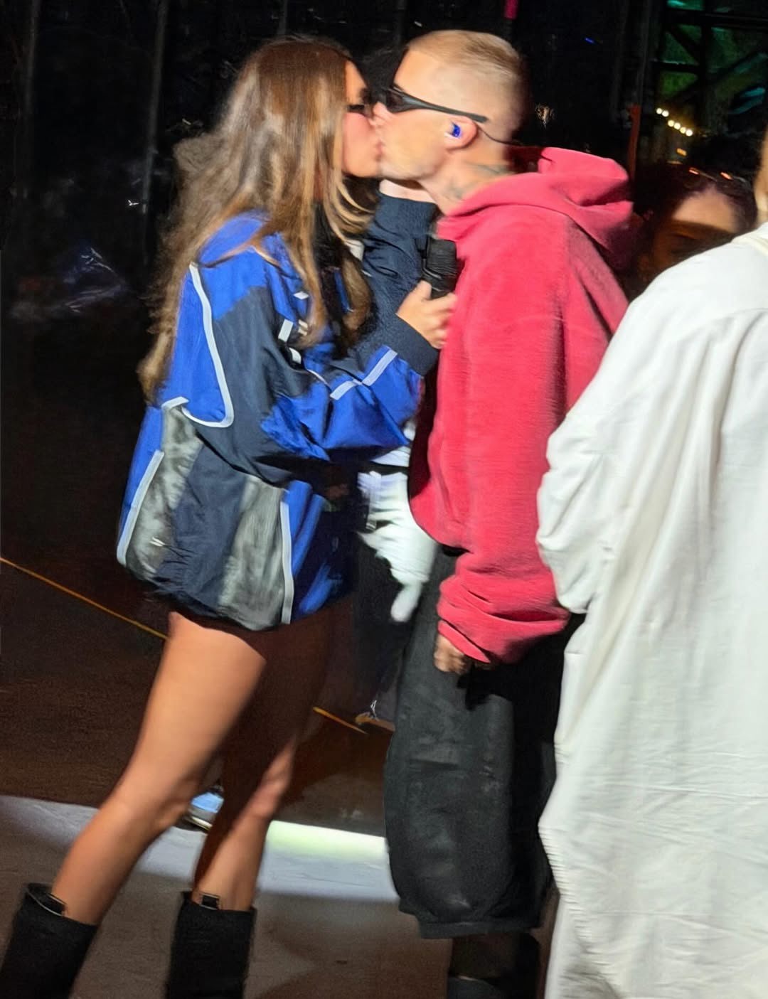 Hailey Bieber and Justin Bieber at Coachella 