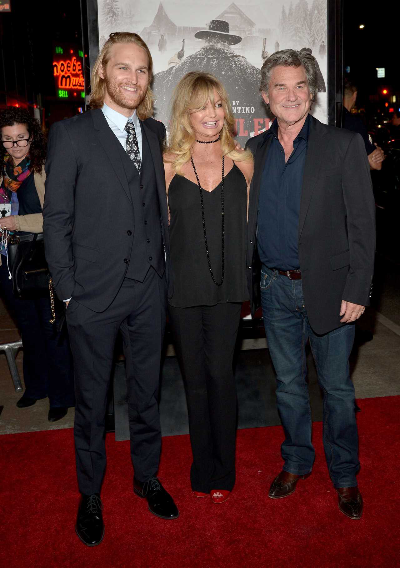 attends the world premiere of "The Hateful Eight" presented by The Weinstein Company at ArcLight Cinemas Cinerama Dome on December 7, 2015 in Hollywood, California.