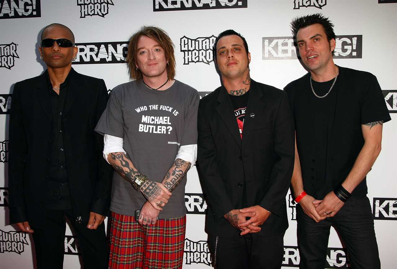 The Wildhearts on August 3, 2009 in London, England.