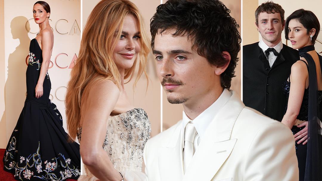 Hollywood stars hit the 2026 Oscars red carpet