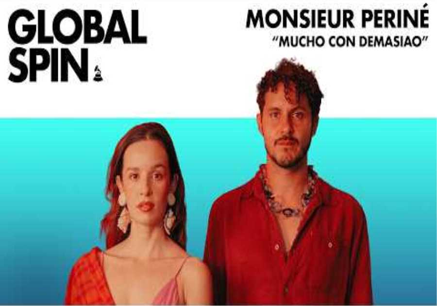Monsieur Periné Perform Mucho Con Demasiao' (Live) | Global Spin