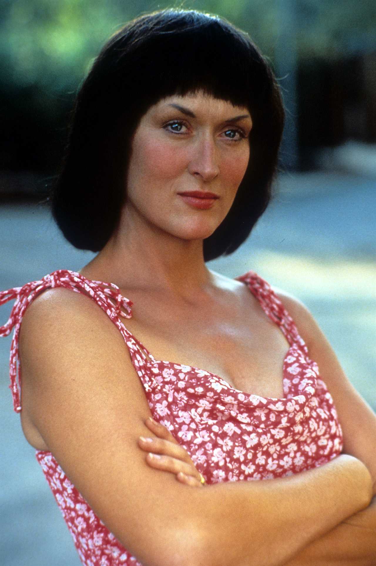 Meryl Streep as Lindy Chamberlain in the 1988 film Evil Angels.