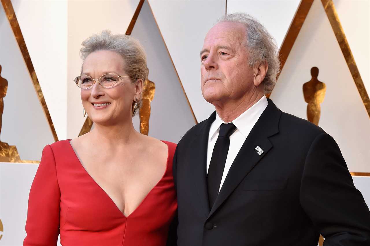 Meryl Streep and Don Gummer at the 2018 Academy Awards on March 4, 2018. It was their final red carpet appearance.