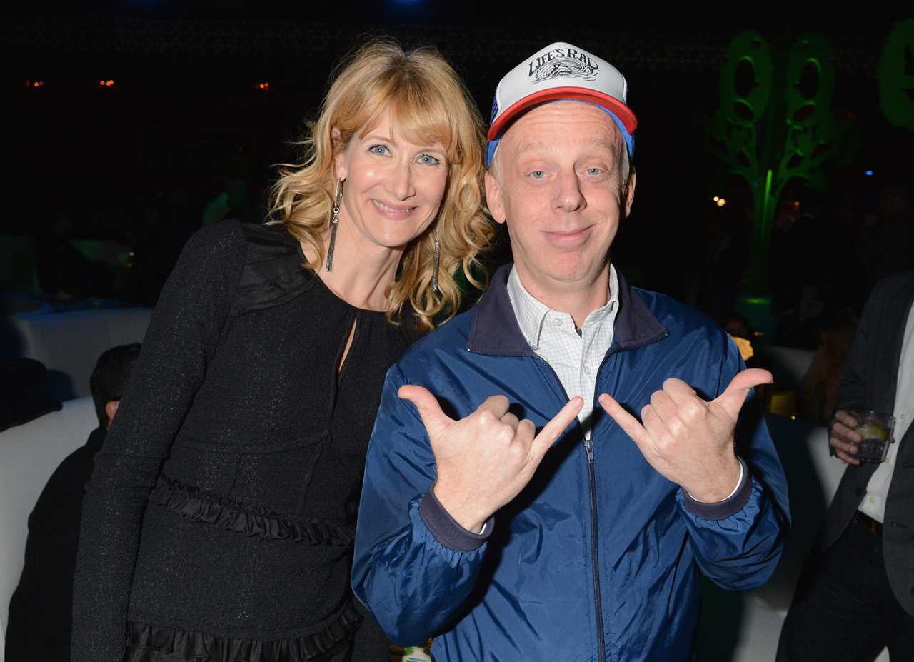 Laura Dern and Mike White attend the "Enlightened" Season 2 Premiere After Party presented by HBO at Avalon on January 10, 2013 in Hollywood, California.