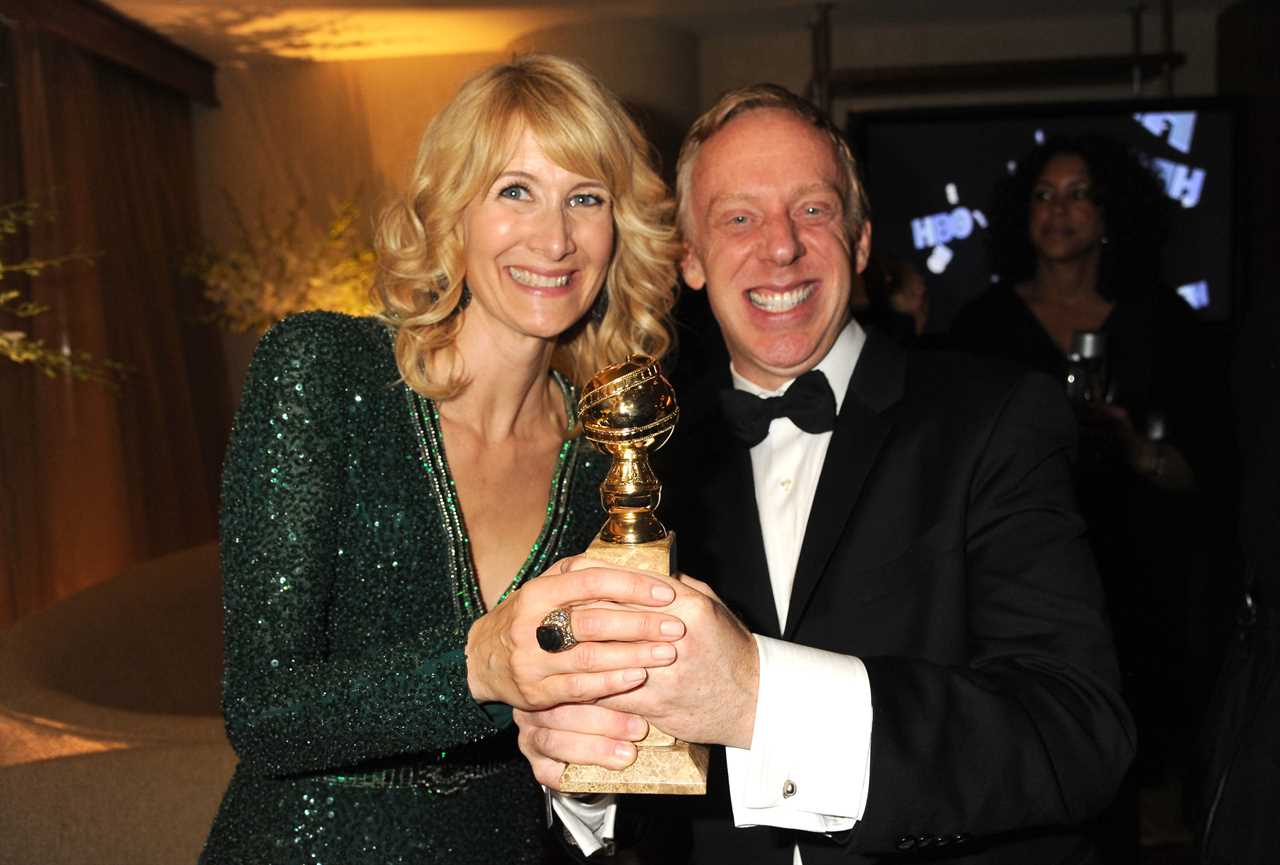 Laura Dern and Mike White attend HBO's Official After Party for the 69th Annual Golden Globe Awards held at The Beverly Hilton hotel on January 15, 2012 in Beverly Hills, California.