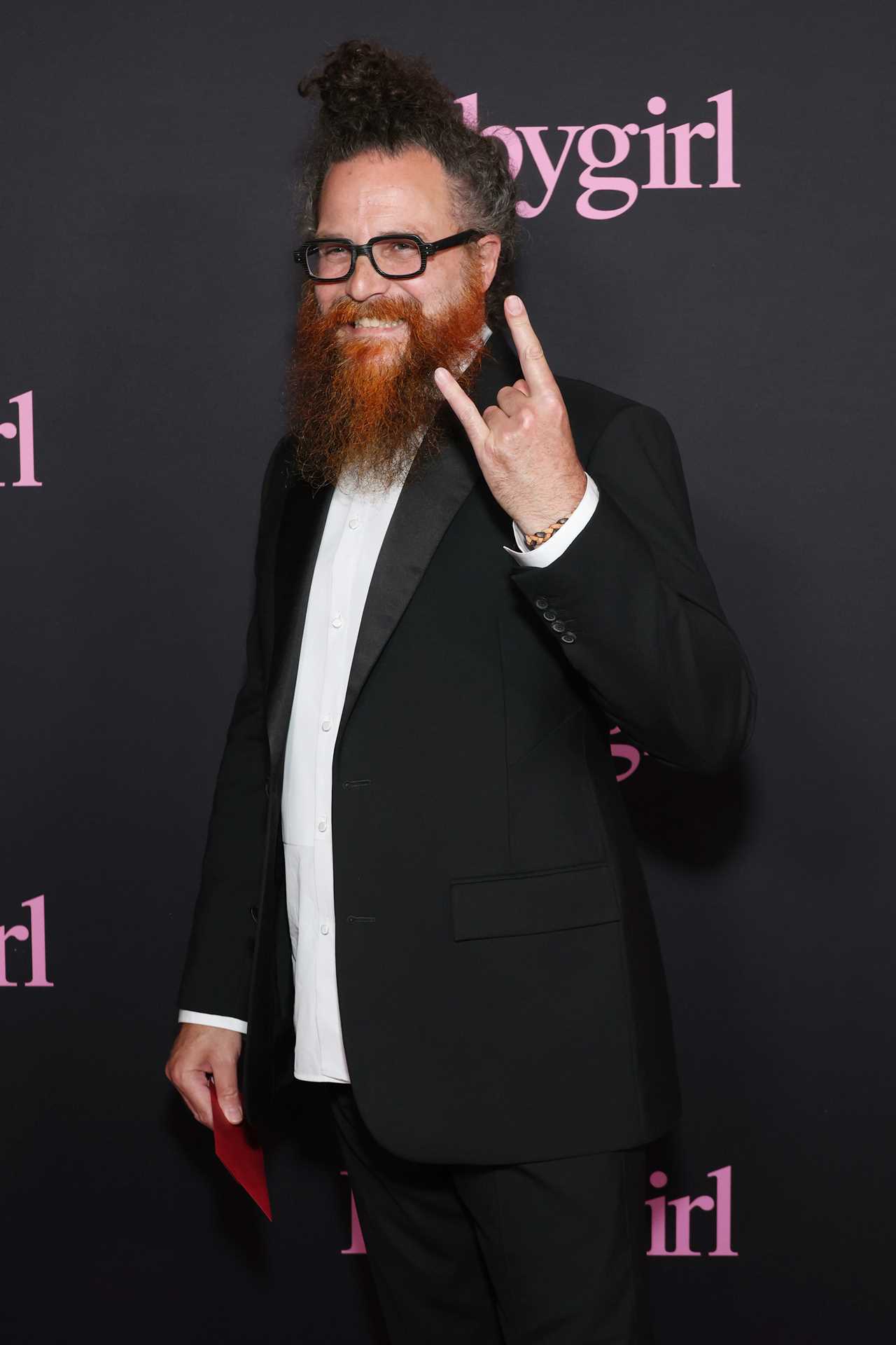 LOS ANGELES, CALIFORNIA - DECEMBER 11: Cristobal Tapia de Veer attends the Los Angeles Premiere Of A24's "Babygirl" at DGA Theater Complex on December 11, 2024 in Los Angeles, California. (Photo by Monica Schipper/Getty Images)
