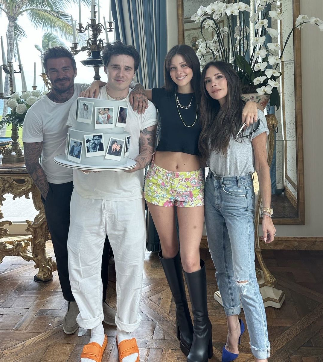 Beckham family Easter