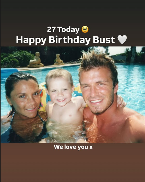 David Beckham wishes son Brooklyn Beckham a happy birthday on social media