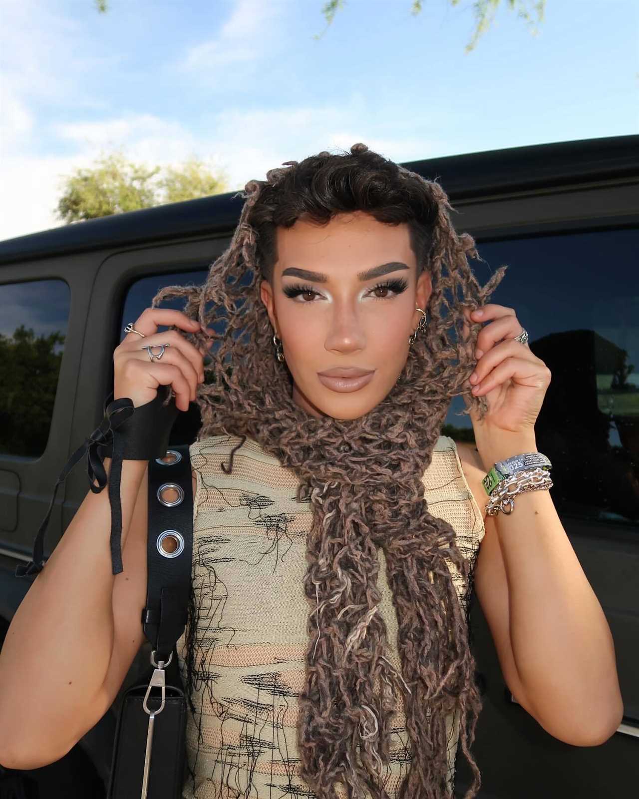 US Beauty influencer James Charles