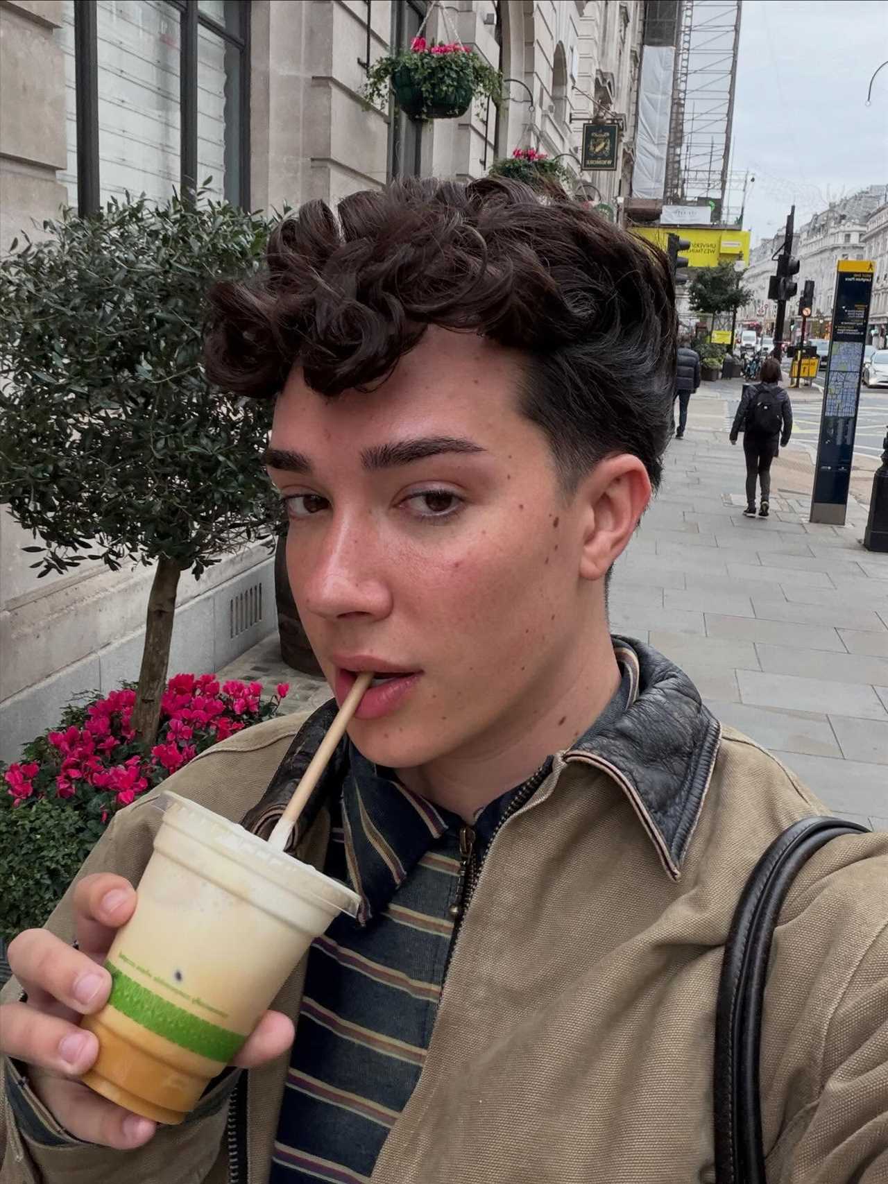 US beauty influencer James Charles