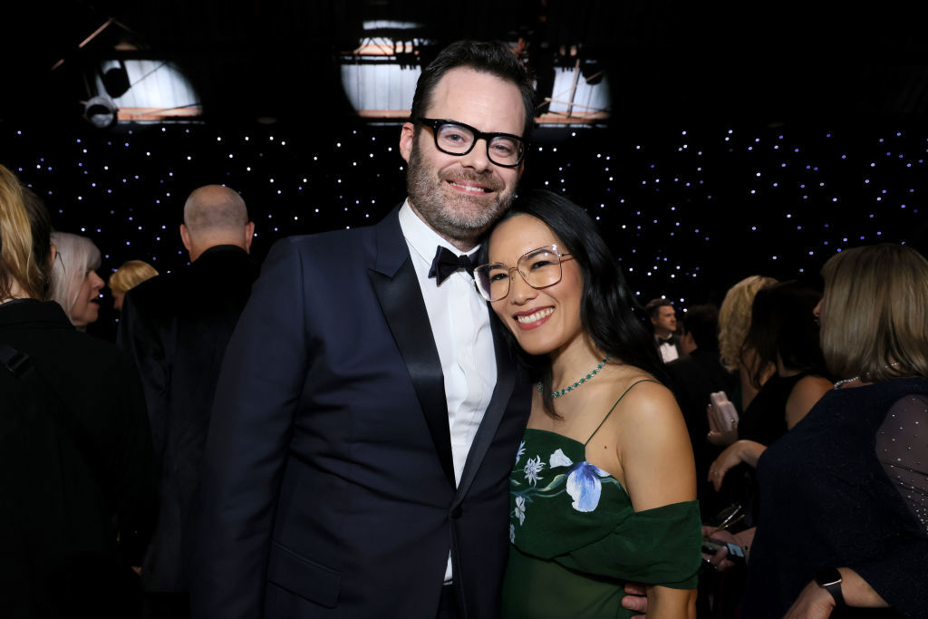 Bill Hader and Ali Wong 