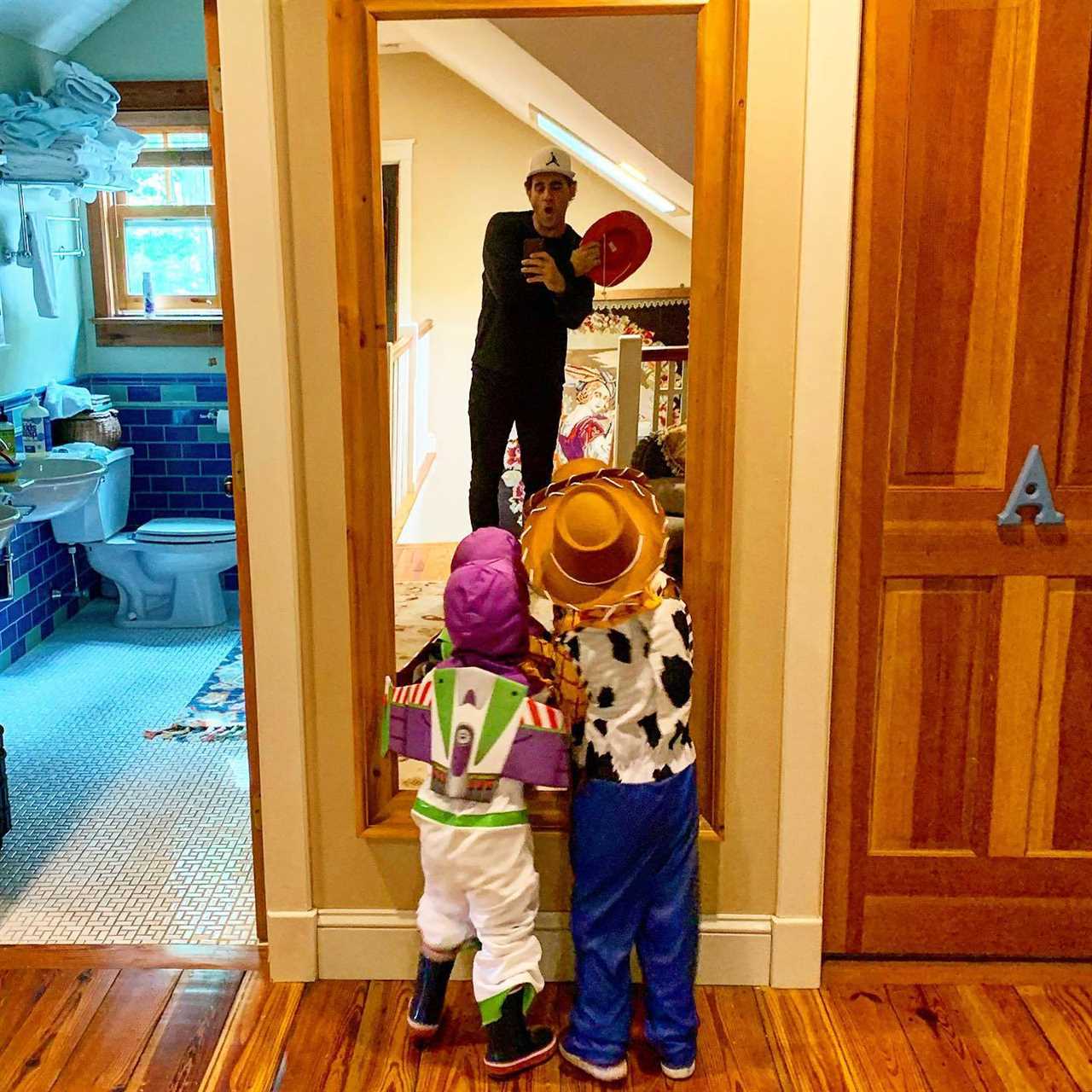 Bobby Cannavale with sons Rocco and Rafa