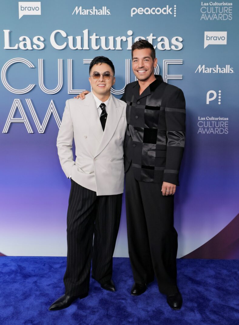 Matt Rogers & Boyfriend Fraser Olender Make Red Carpet Debut as a Couple at Las Culturistas Culture Awards 2026 Taping