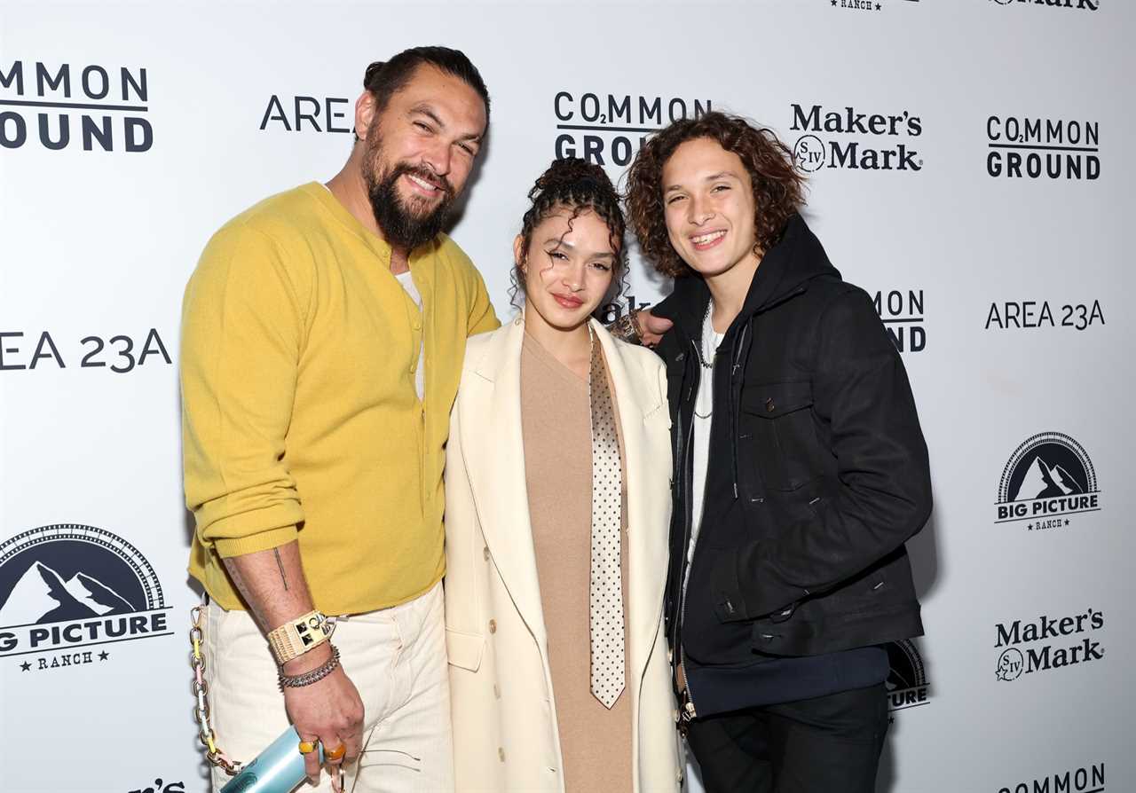Jason Momoa and Ex Wife Lisa Bonet Reunite for Daughter Lolas High School Graduation Kids