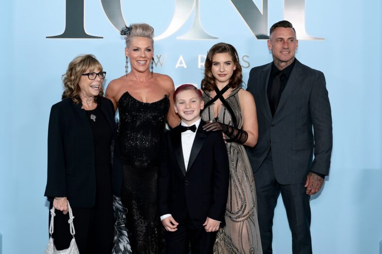 Pink Gets Support From Husband & Kids at Tony Awards 2026 Ahead of Hosting Gig!