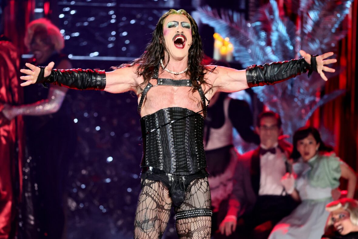 Luke Evans Goes Scantily Clad for ‘Rocky Horror’ Performance During Tony Awards 2026