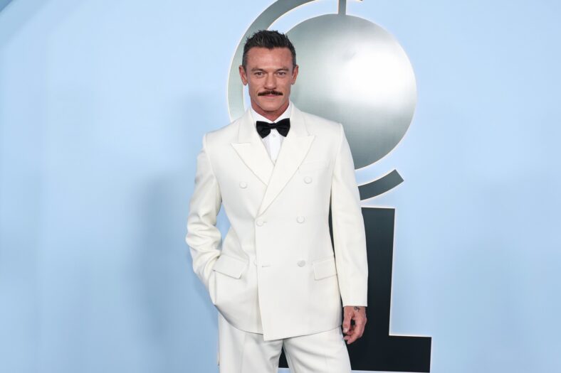 Nominee Luke Evans & Boyfriend Fran Tomas Arrive at Tony Awards 2026