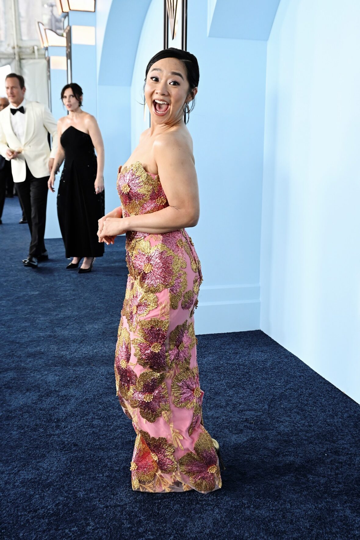 Nominee Luke Evans & Boyfriend Fran Tomas Arrive at Tony Awards 2026