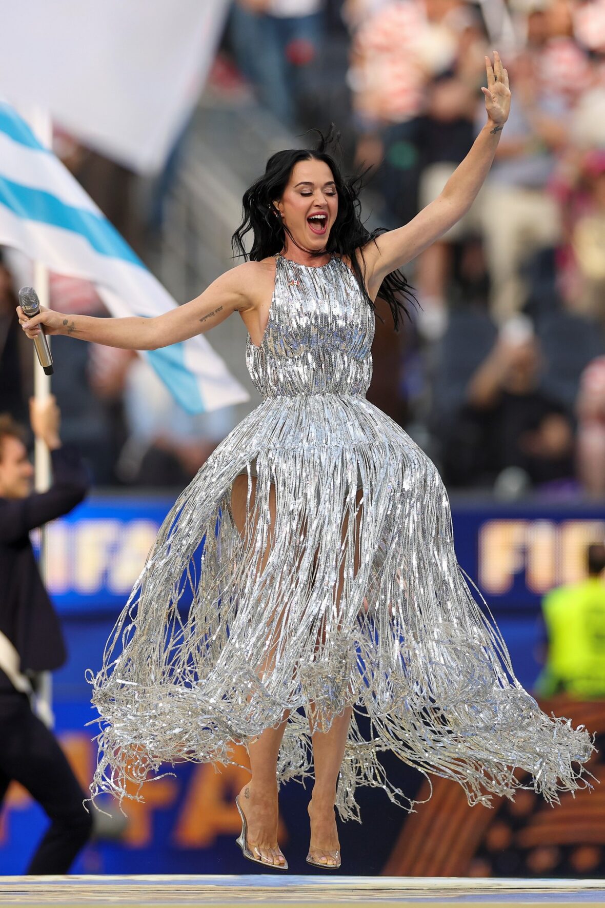 Katy Perry performs at 2026 World Cup