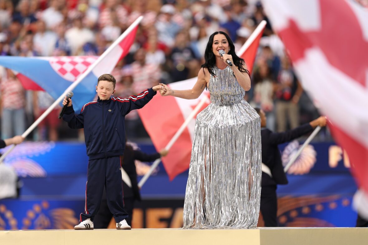 Katy Perry performs at 2026 World Cup