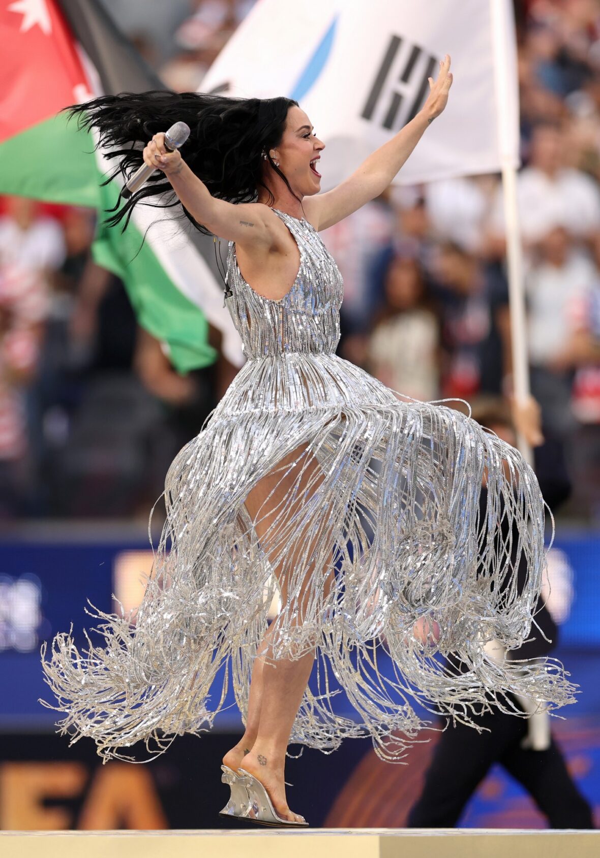 Katy Perry performs at 2026 World Cup