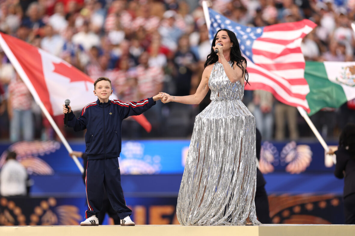 Katy Perry performs at 2026 World Cup