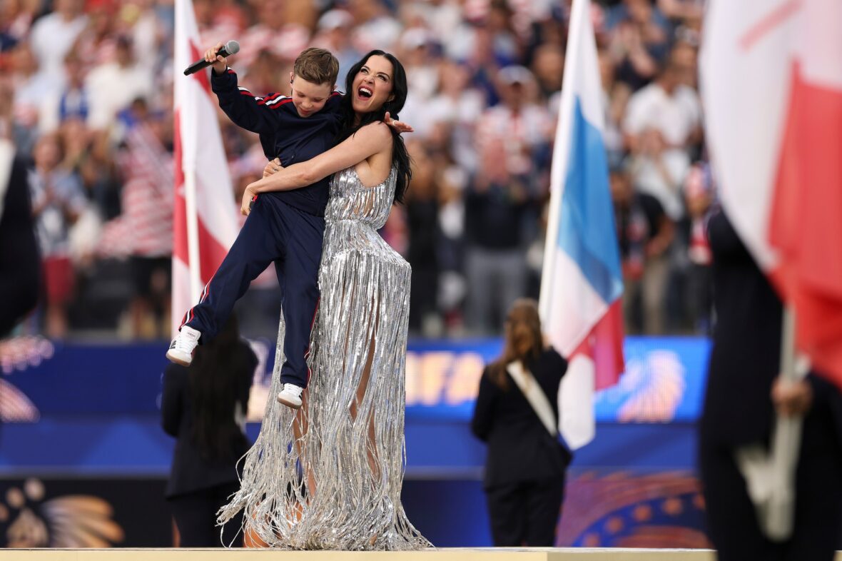 Katy Perry performs at 2026 World Cup
