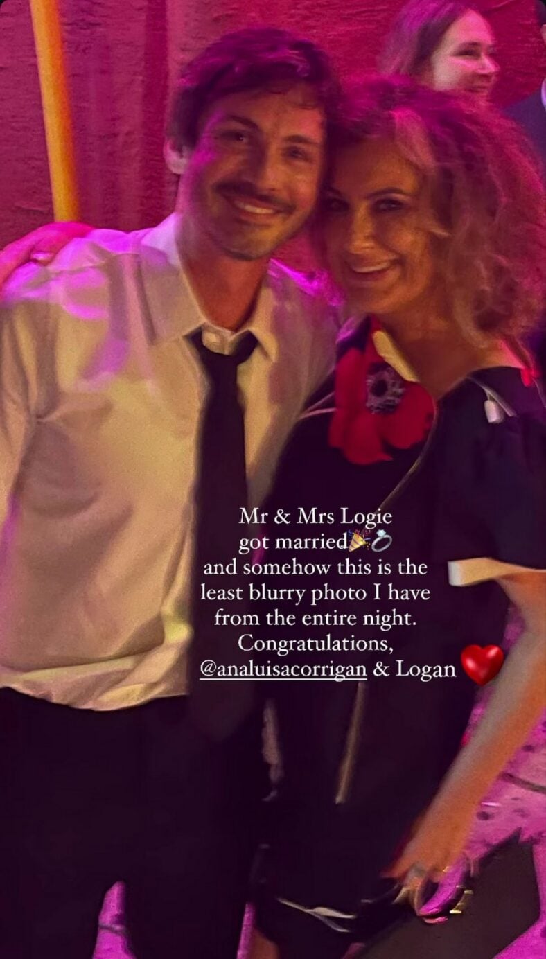 Logan Lerman Marries Longtime Love Ana Corrigan: ‘Mr. & Mrs. Logie’