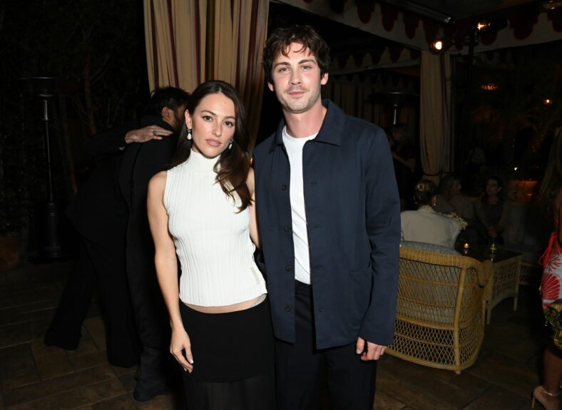 Logan Lerman and Ana Corrigan red carpet photos from the past