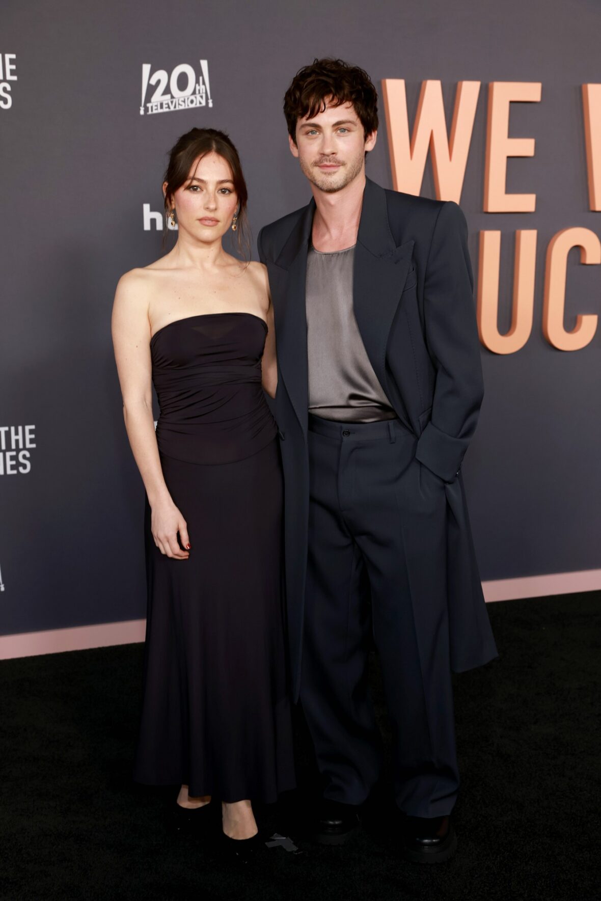 Logan Lerman and Ana Corrigan red carpet photos from the past