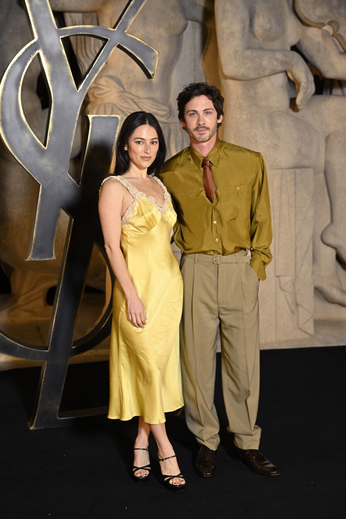 Logan Lerman and Ana Corrigan red carpet photos from the past