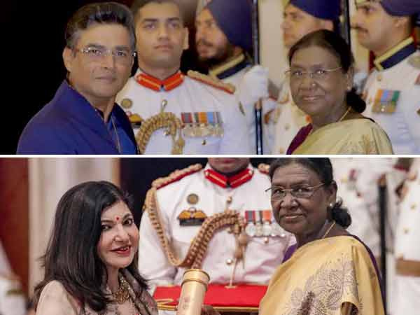 Padma Awards 2026: Mammootty R Madhavan Alka Yagnik and More Honoured By President Droupadi Murmu 
