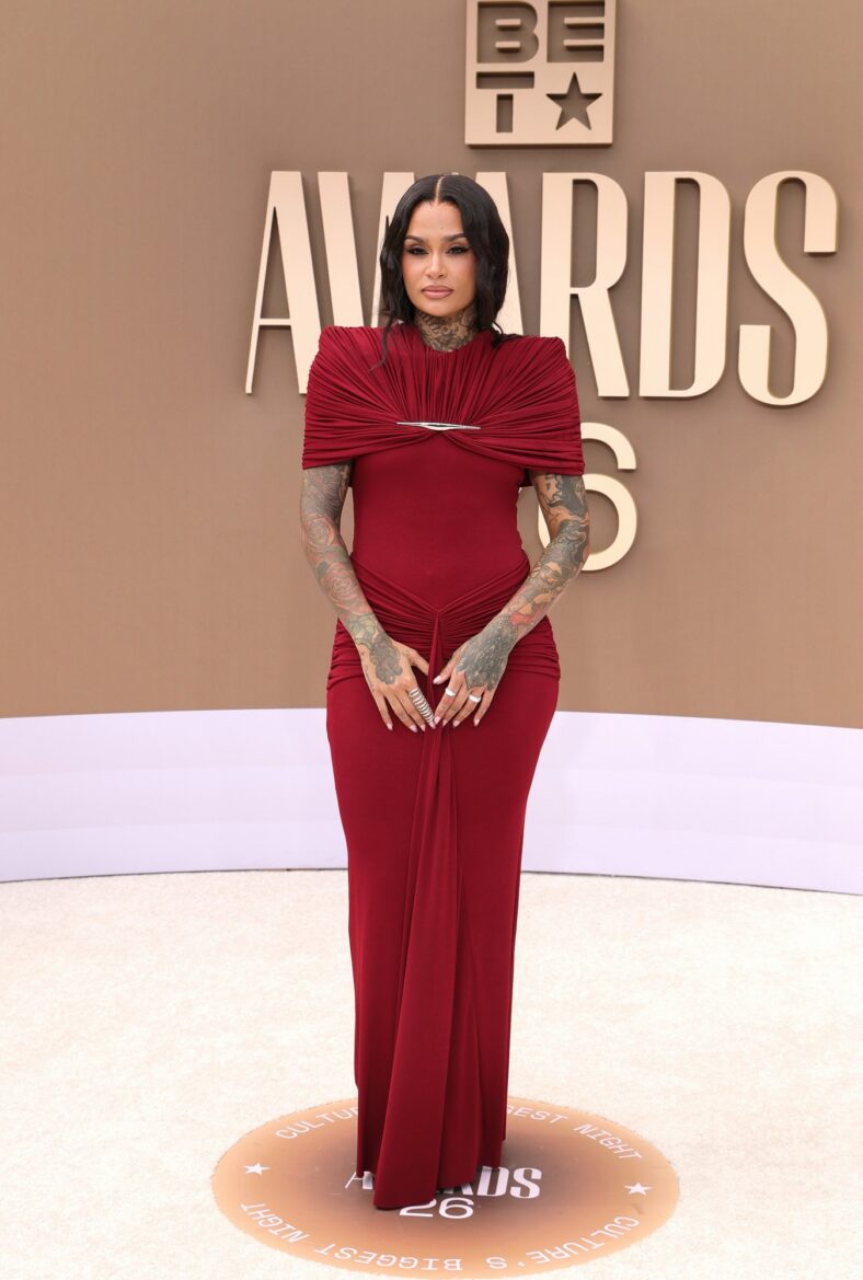 Kehlani arrives at the BET Awards 2026
